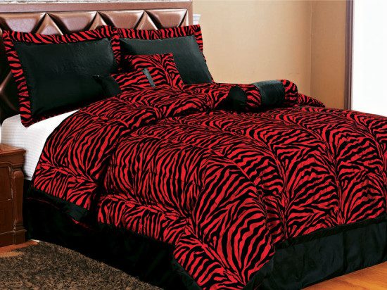 black-and-red-bedding-comfortersred-zebra-comforter-ebay-yigmmyeq
